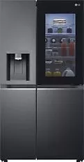 Холодильник LG GSXV90MCAE, серый