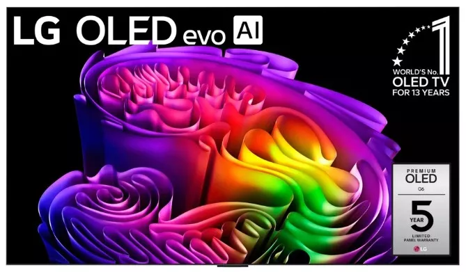 Телевизор LG OLED55G6RLA.ARUG