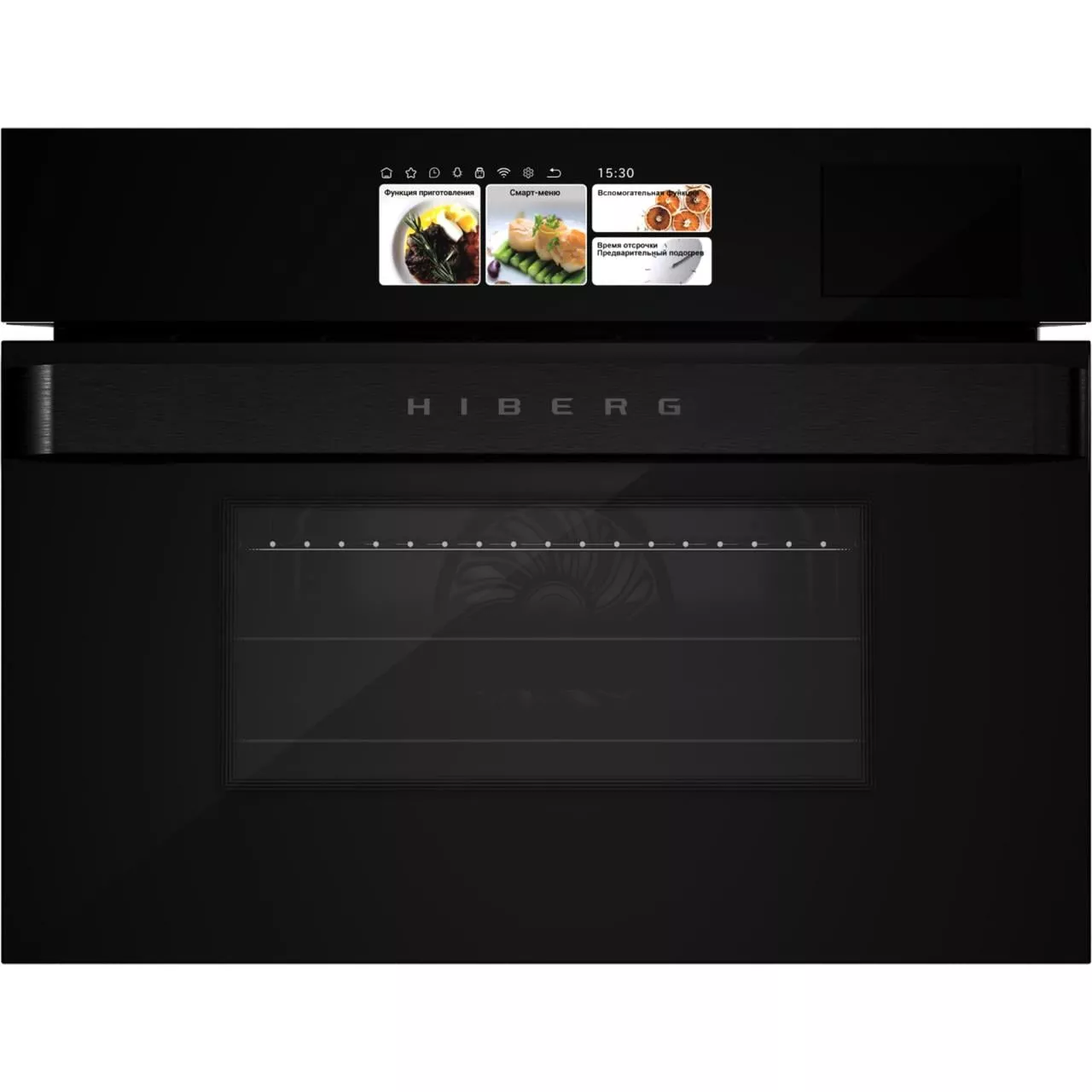Духовой шкаф HIBERG S-VM 5615 B i-SMART