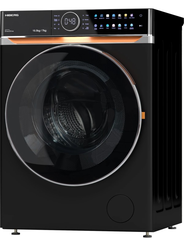 Стиральная машина c сушкой HIBERG i-DDQ10 - 10714 B RU