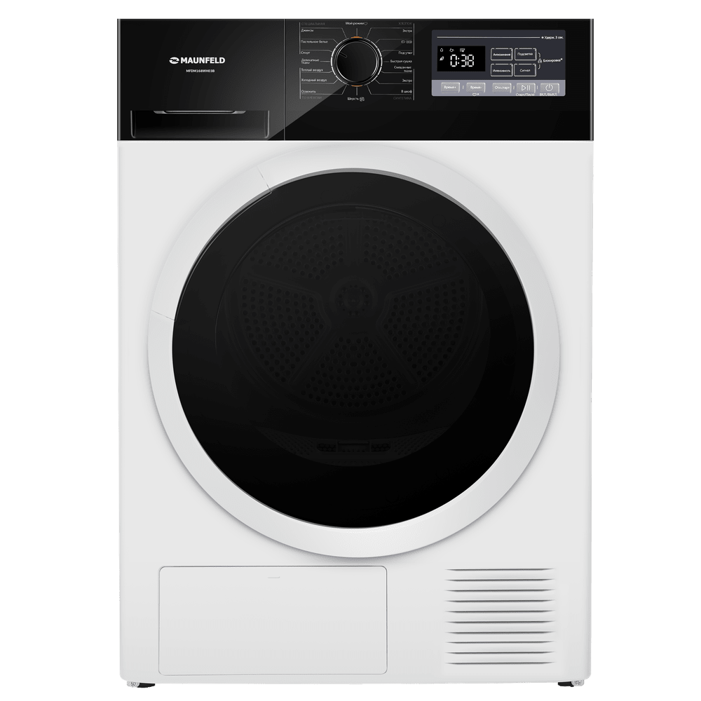 Сушильная машина с тепловым насосом MAUNFELD MFDM168WH03B RU