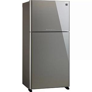 Холодильник с морозильником Sharp SJXG60PGSL